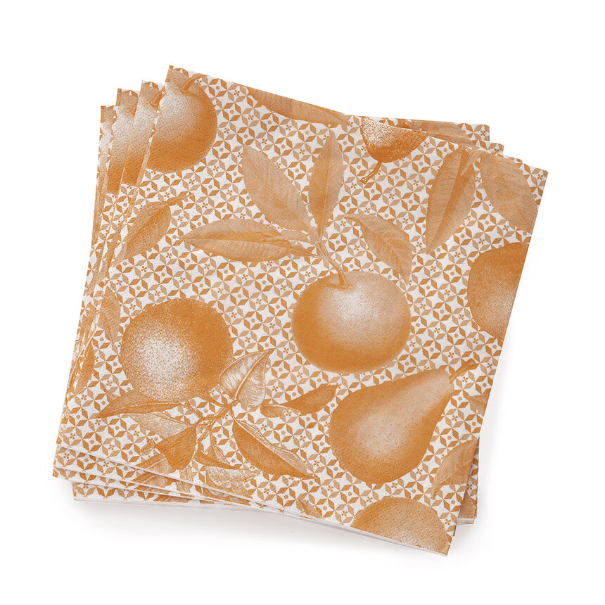Servilleta de papel Arri&egrave;re-pays Melon 40x40 100% algodon, , hi-res image number 0