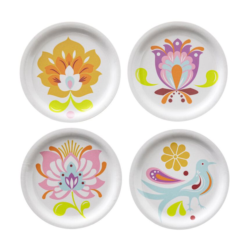 Juego de 4 posavasos Alegria Multico &Oslash;11 100% Madera, , hi-res image number 1