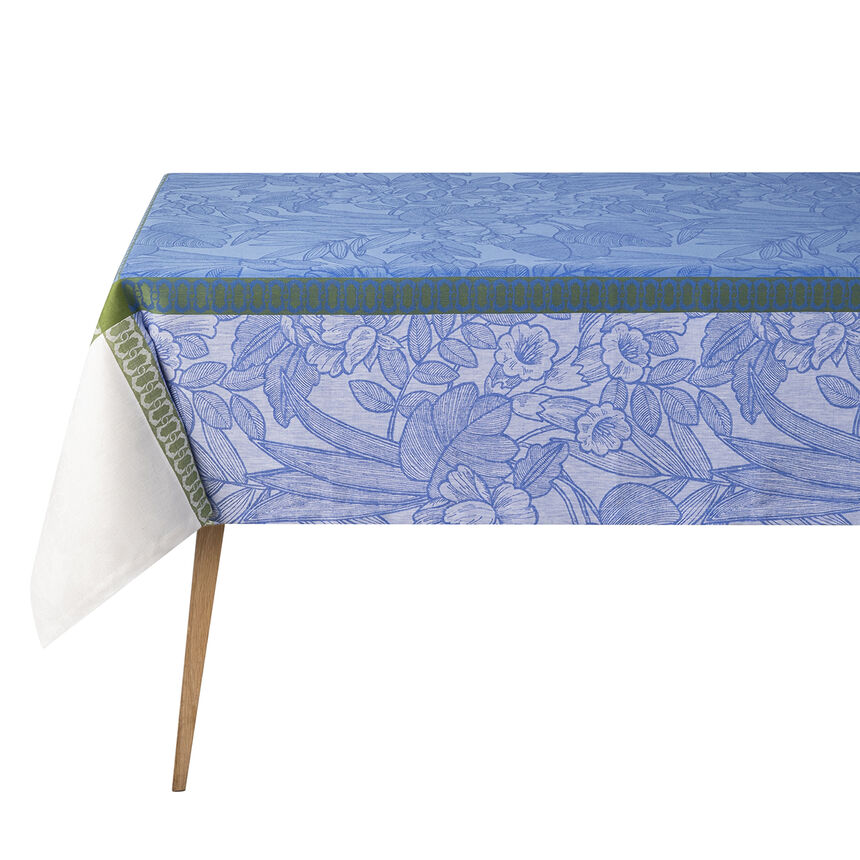 Mantel Escapade Tropicale Perroquet 120x120 100% lino, , hi-res image number 1