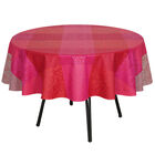 Mantel antimancha Fleurs de Kyoto Cerise 175x175 100% algodon, , hi-res image number 1