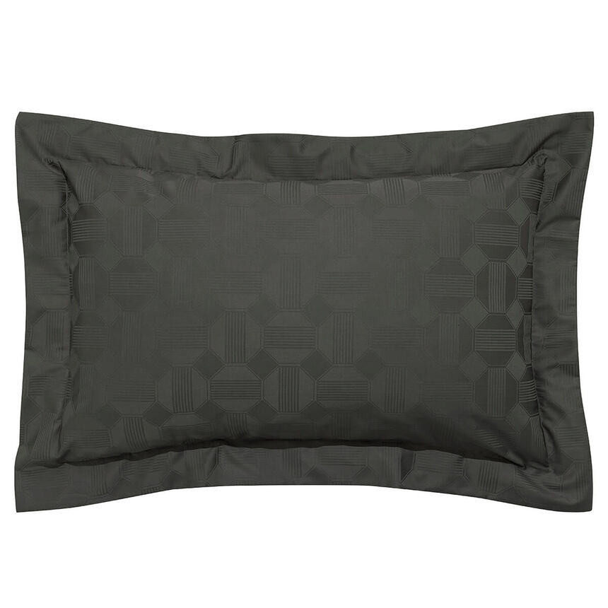 Funda decorativa Palacio Fusain 66X66 100% algod&oacute;n, , hi-res image number 0