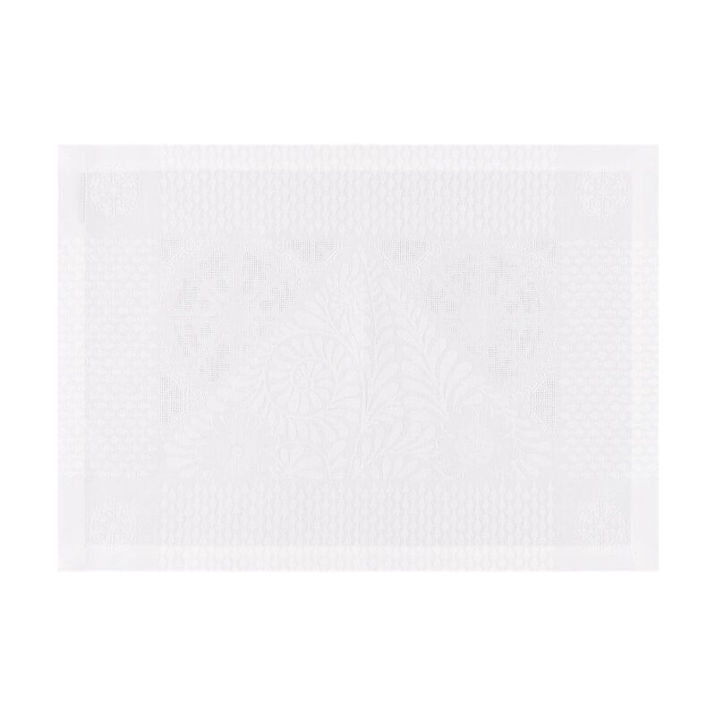 Individual Bosphore Blanc Blanc 54x38 50% algodon - 50% lino, , hi-res image number 2