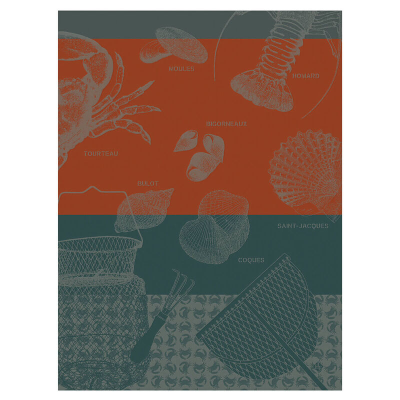 Pa&ntilde;o de cocina P&ecirc;che &agrave; pieds Filet 60x80 100% algodon, , hi-res image number 0