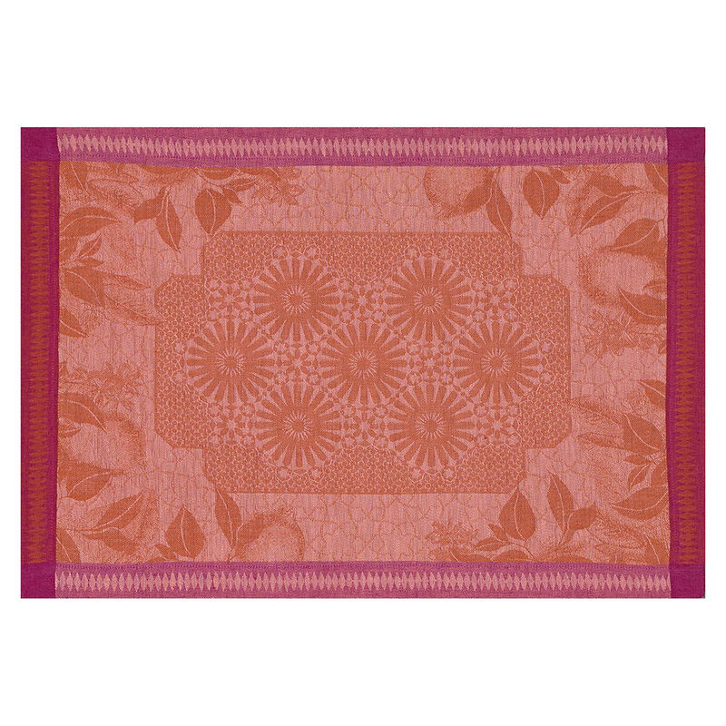 Individual Jardin d'orient Terracotta 50x36 100% lino, , hi-res image number 0