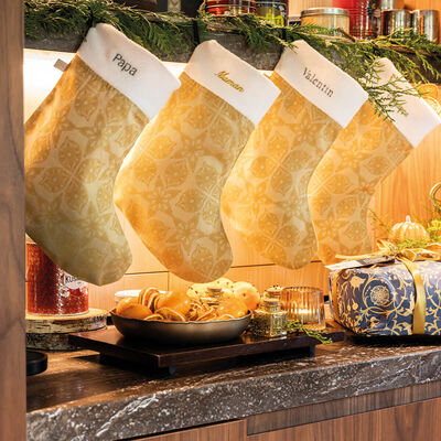 Calcetín de navidad Féerie Algodón