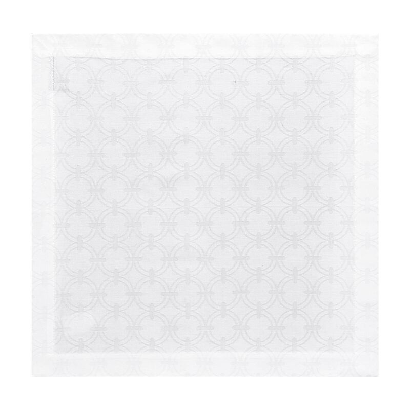 Servilleta Anneaux Blanc 50x50 100% algodon, , hi-res image number 2