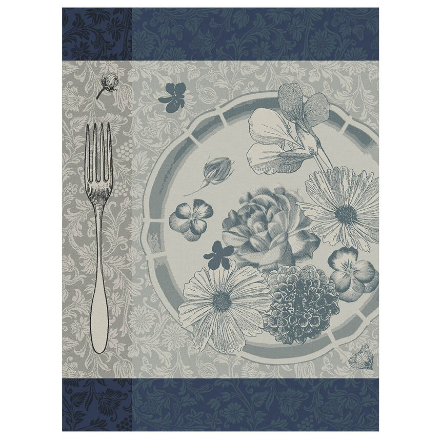 Pa&ntilde;o de cocina Fleurs &agrave; croquer Etamine 60x80 100% algodon, , hi-res image number 0