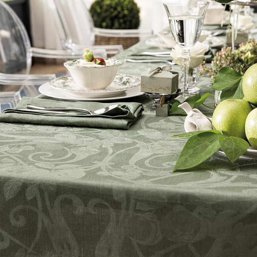 Mantel Tivoli Verveine 175x175 100% lino, , hi-res image number 5