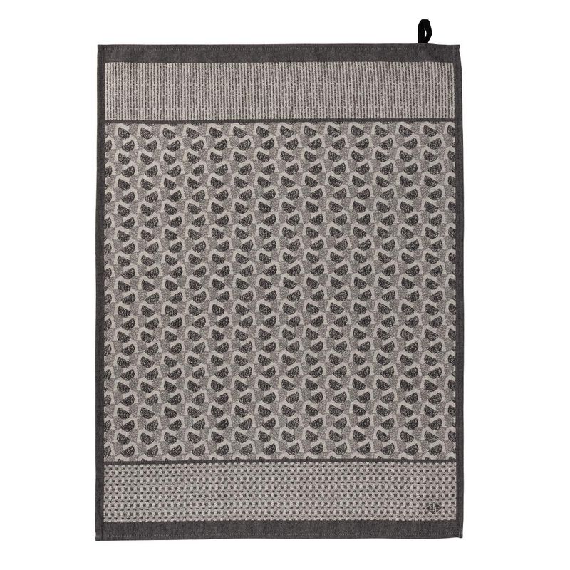 Paño de cocina Empreintes Charbon 60x80 100% algodón, , hi-res image number 0