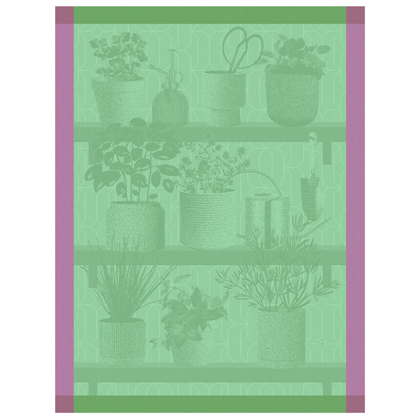Pa&ntilde;o de cocina Herbes fra&icirc;ches Thym 60x80 100% algod&oacute;n, , hi-res image number 0