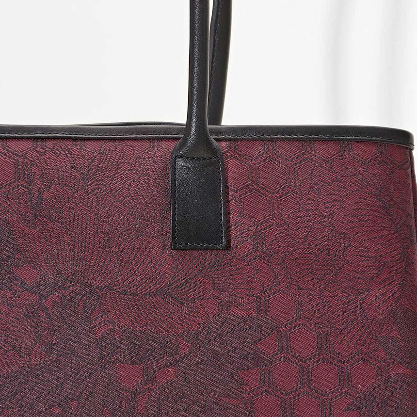 Bolsa de hombro Pivoine Bordeaux, , hi-res image number 6