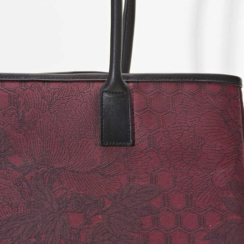 Bolsa de hombro Pivoine Bordeaux, , hi-res image number 6
