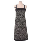 Delantal Slow life mini Carbone Talla único 89% algodón / 11% lino, , hi-res image number 0