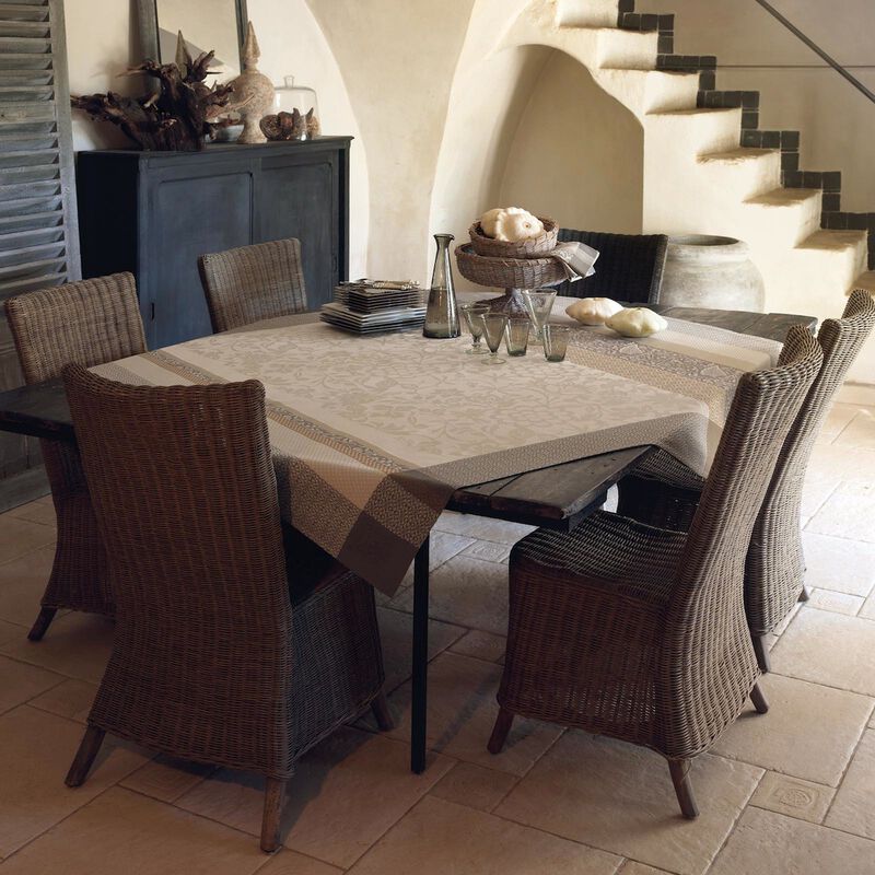 Mantel antimancha Provence Calisson 150x150 100% algodon, , hi-res
