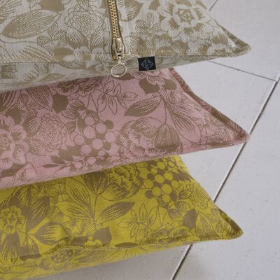 Funda de coj&iacute;n Osmose Florale Pollen 50x50 100% algodon