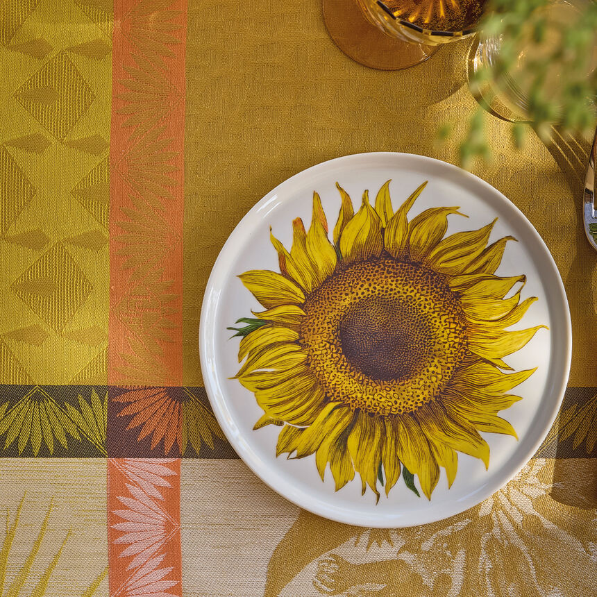 Mantel Sinhar&acirc;ja Fauve 175x175 100% algod&oacute;n, , hi-res image number 9