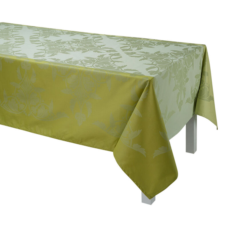 Mantel antimancha Syracuse Sauge 175x250 100% algodon, , hi-res image number 1