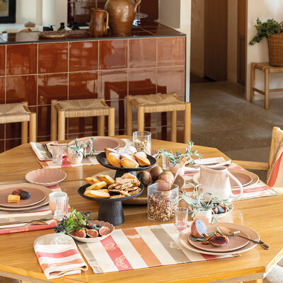 Individual antimancha Bal des papillons Algodón