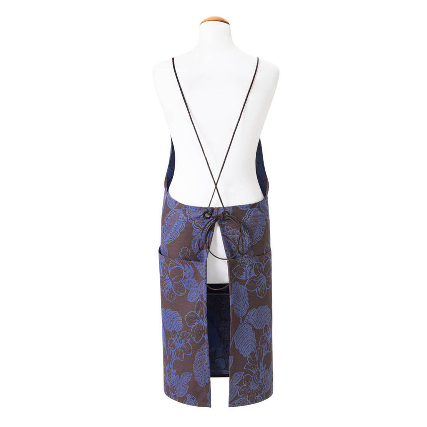 Delantal Sulawesi Terre Indigo 85x90 100% algodon, , hi-res image number 2