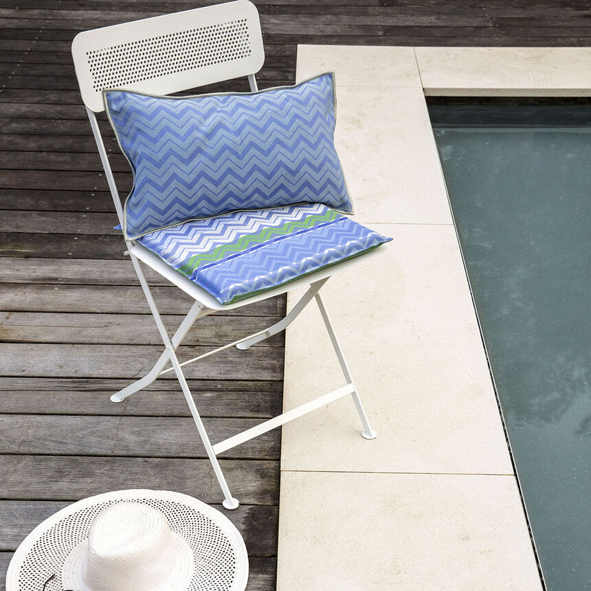 Funda de coj&iacute;n Color Rock Denim 30x50 acr&iacute;lico, , hi-res image number 0