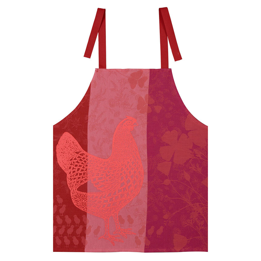 Delantal para ni&ntilde;os Farm Family Pink Talla &uacute;nico 100% algodon, , hi-res image number 0