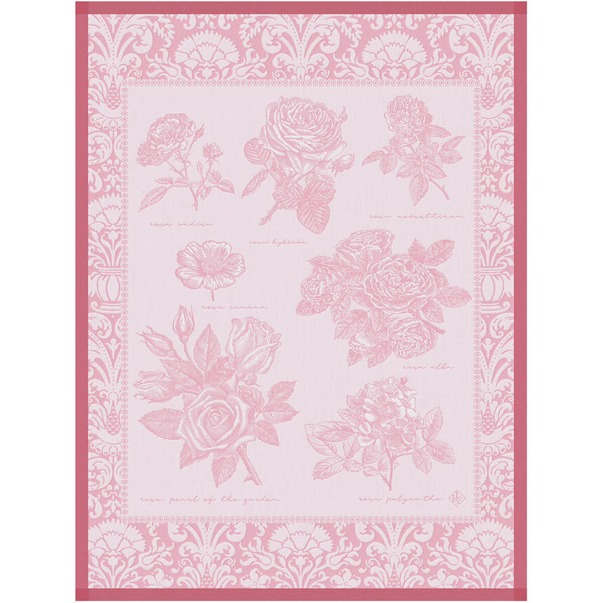 Pa&ntilde;o de cocina Jardin des roses P&eacute;tale 60x80 100% algodon, , hi-res image number 0