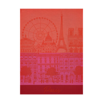 Paño de cocina Paris panorama Algodón,  Paño de cocina Paris panorama Algodón