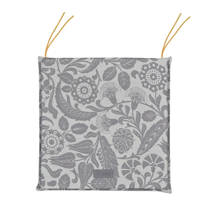 Colch&oacute;n de silla Voyage Iconique Zinc 40x40 100% algodon, , hi-res image number 0