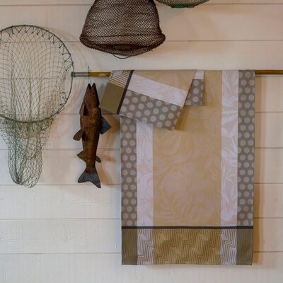 Camino de mesa antimancha  Chene 50x150 100% algodon,  Camino de mesa antimancha  Chene 50x150 100% algodon