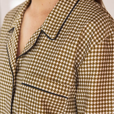 Pijama Savile row Pied de poule Algod&oacute;n
