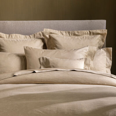 Funda decorativa Arabesque Algodon, Lino