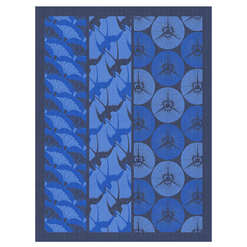 Pa&ntilde;o de cocina Yukata Indigo  100% algodon, , hi-res image number 2