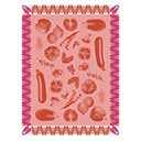 Pa&ntilde;o de cocina Ratatouille Algod&oacute;n, , swatch