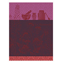 Paño de cocina Moutarde en fleurs Algodón, , swatch