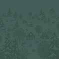 Alfombrilla &aacute;rbol de Navidad Sous les &eacute;toiles Algod&oacute;n, , swatch